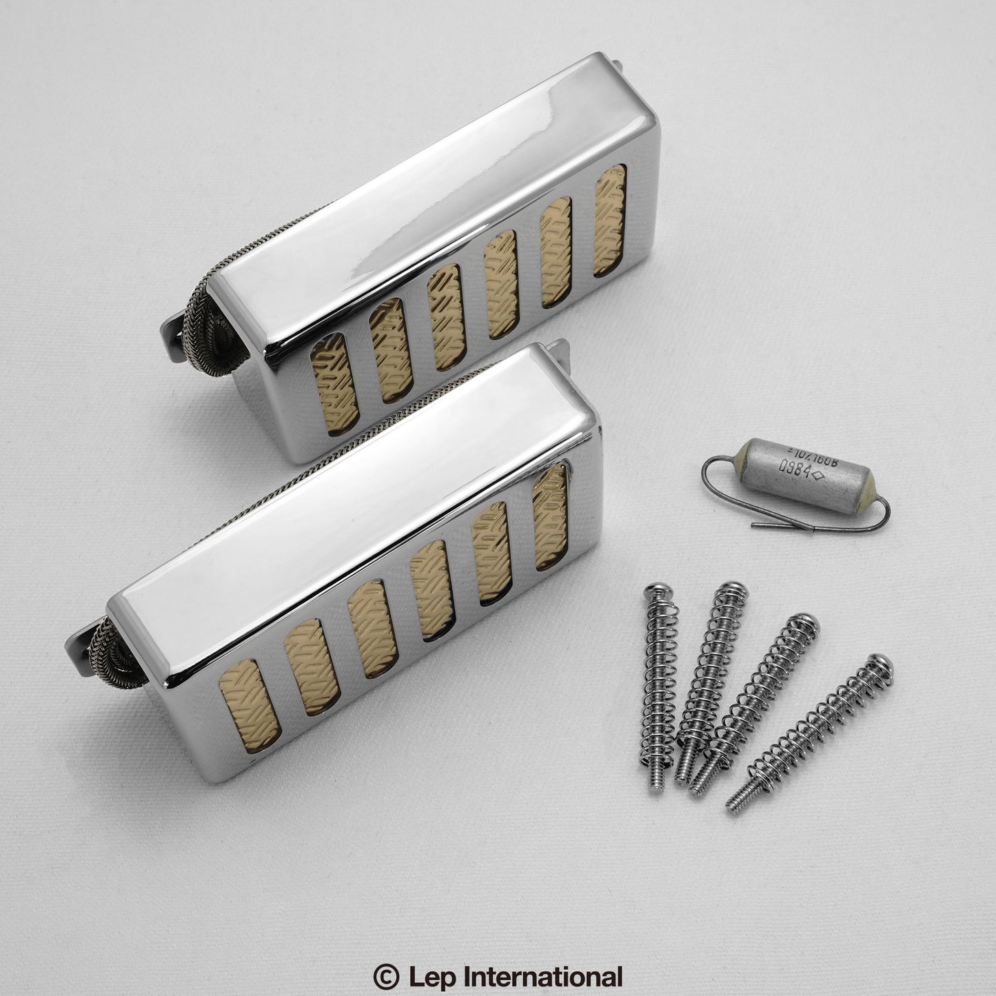 Righteous Sound Pickups - 21:21 Set Nickel Cover / Gold Foil | ギター ピックアップ ハムバッカー
