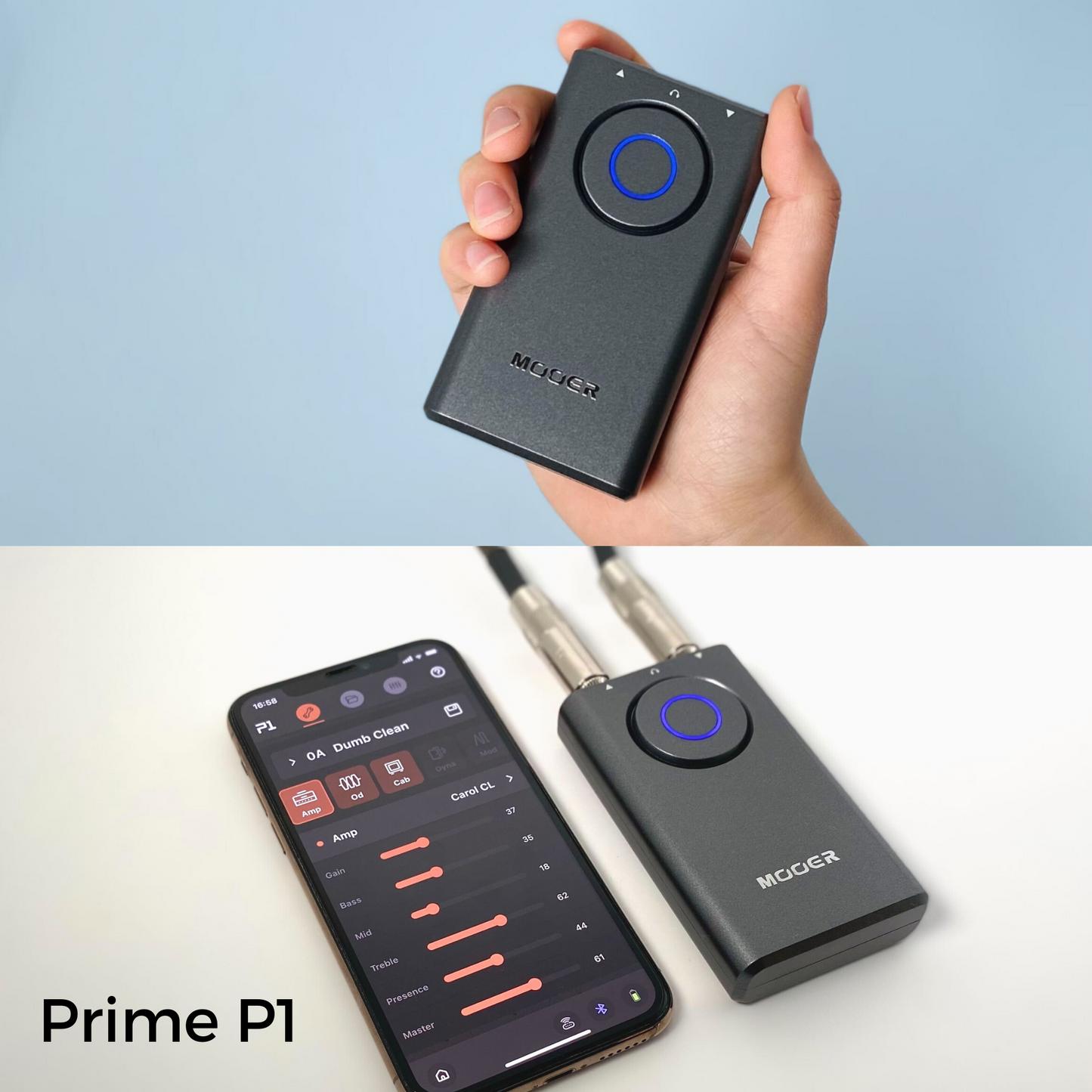 Mooer Prime P1+ Air P10 セット / マルチエフェクター ワイヤレスシステム ギター ベース
