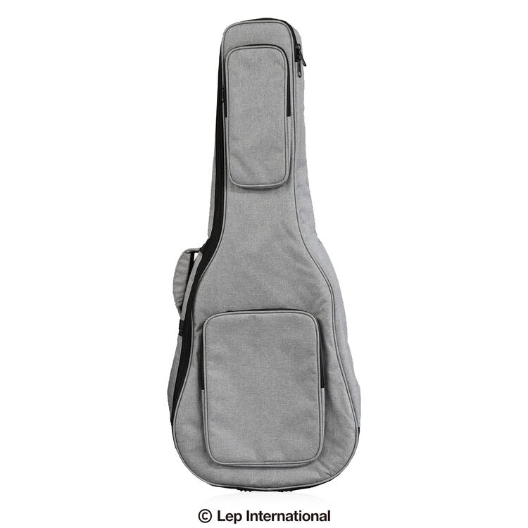 Kavaborg - ALB8008F Acoustic Guitar Case Grey | しっかりとした作りのアコギ用ソフトケース セミハード ギターケース アコギ用 リュックタイプ