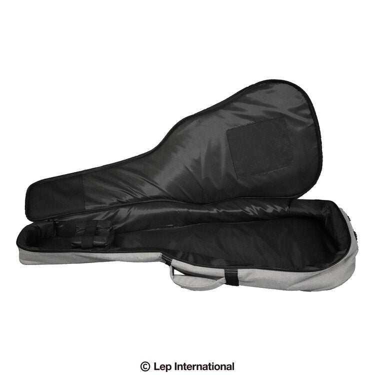 Kavaborg ALB8008F Acoustic Guitar Case Grey / しっかりとした作りのアコギ用ソフトケース セミハード ギターケース アコギ用 リュックタイプ