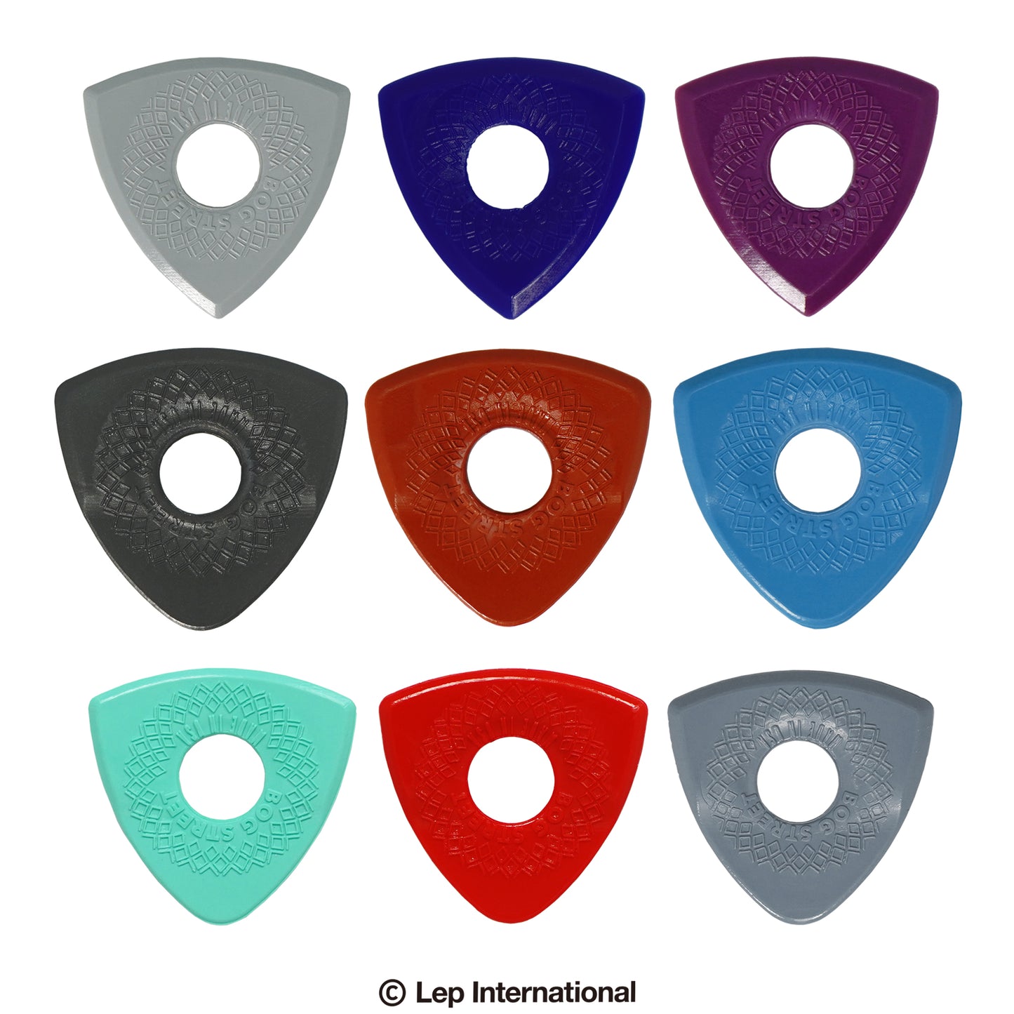 BOG STREET AXE SERIES MIX (Original Smooth-Edge) 9 Picks / ピック ギター 【ゆうパケット対応可能】