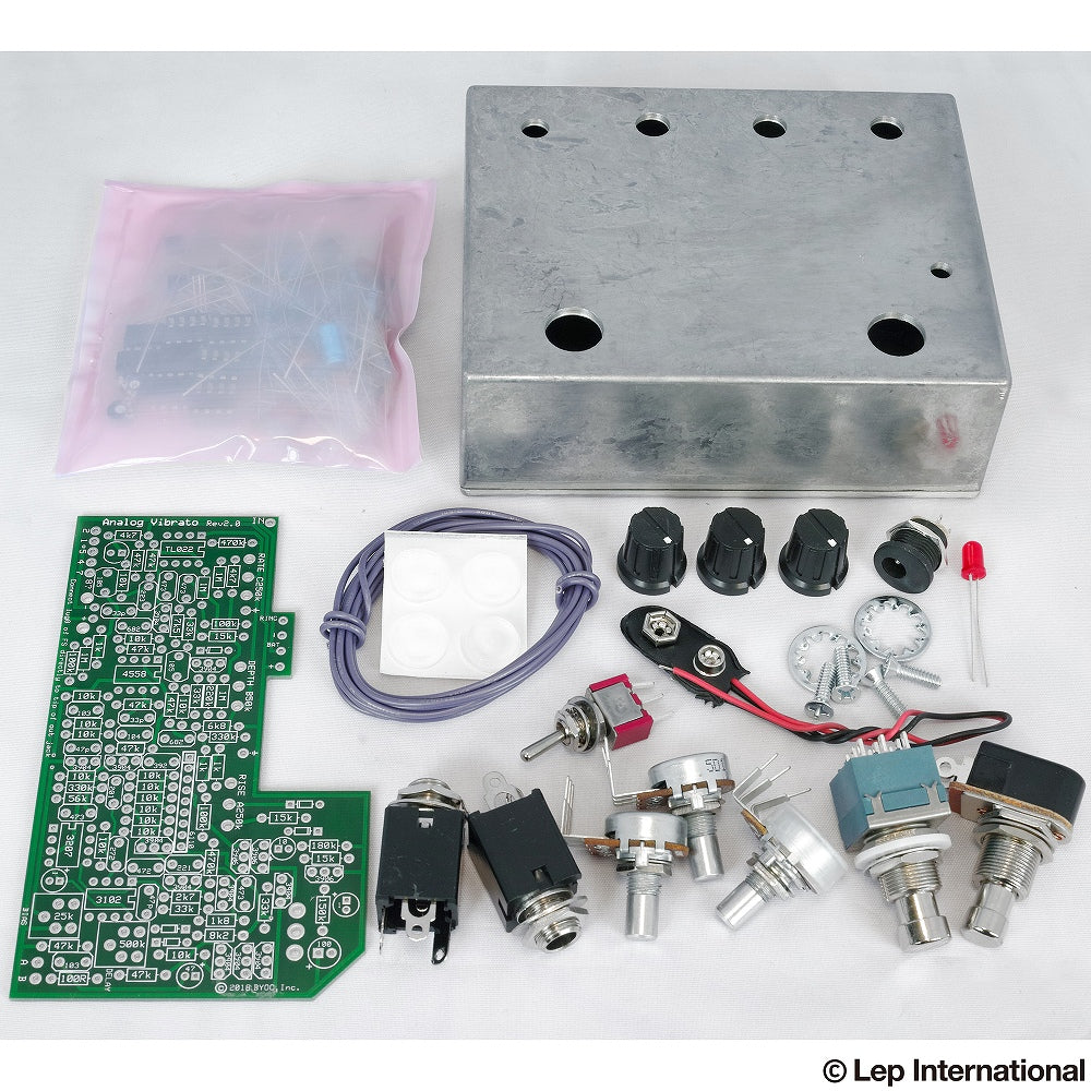 BYOC - Analog Vibrato制作KIT | ヴィブラート コーラス エフェクター 自作 キット