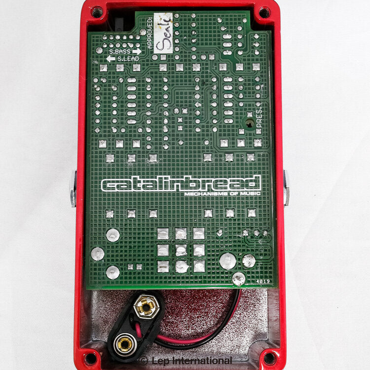 Catalinbread - Dirty Little Secret Red | オーバードライブ ディストーション ファインチューン ギター エフェクター