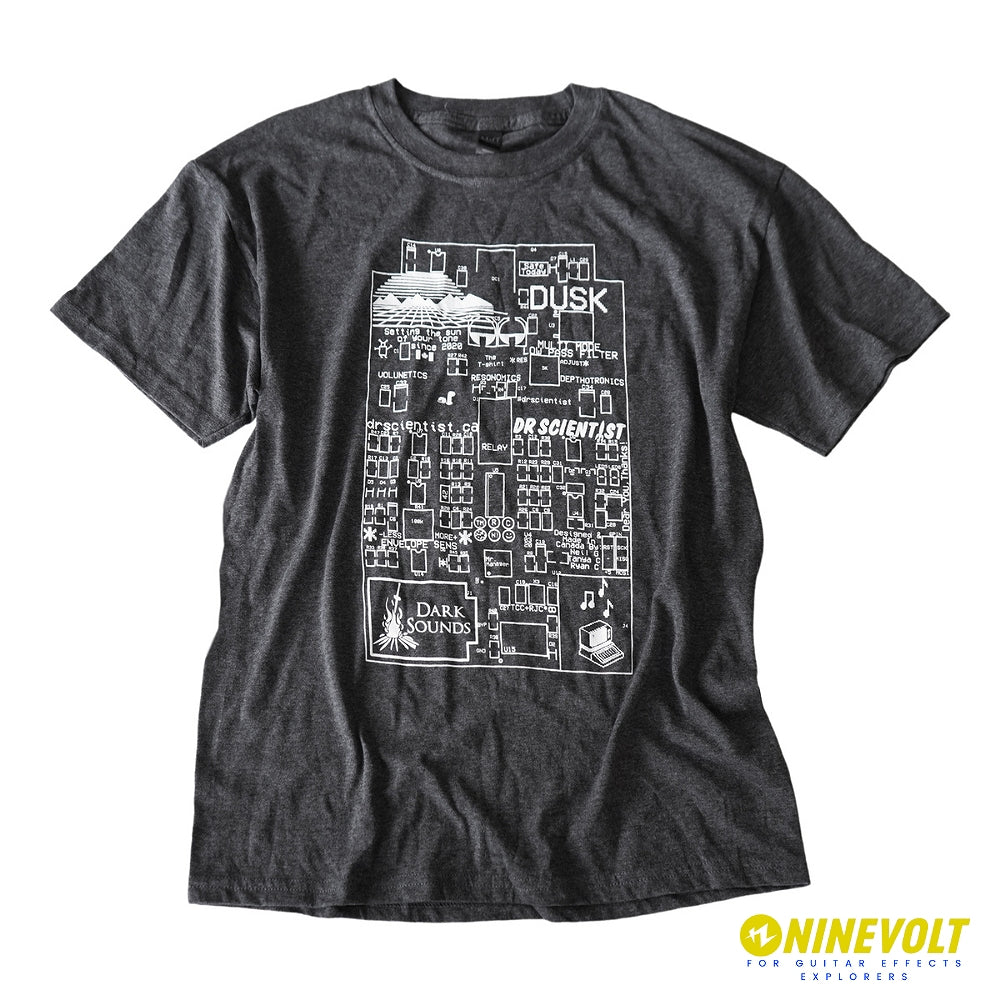 Dr.Scientist - Dusk PCB Tシャツ 【ゆうパケット対応可能】