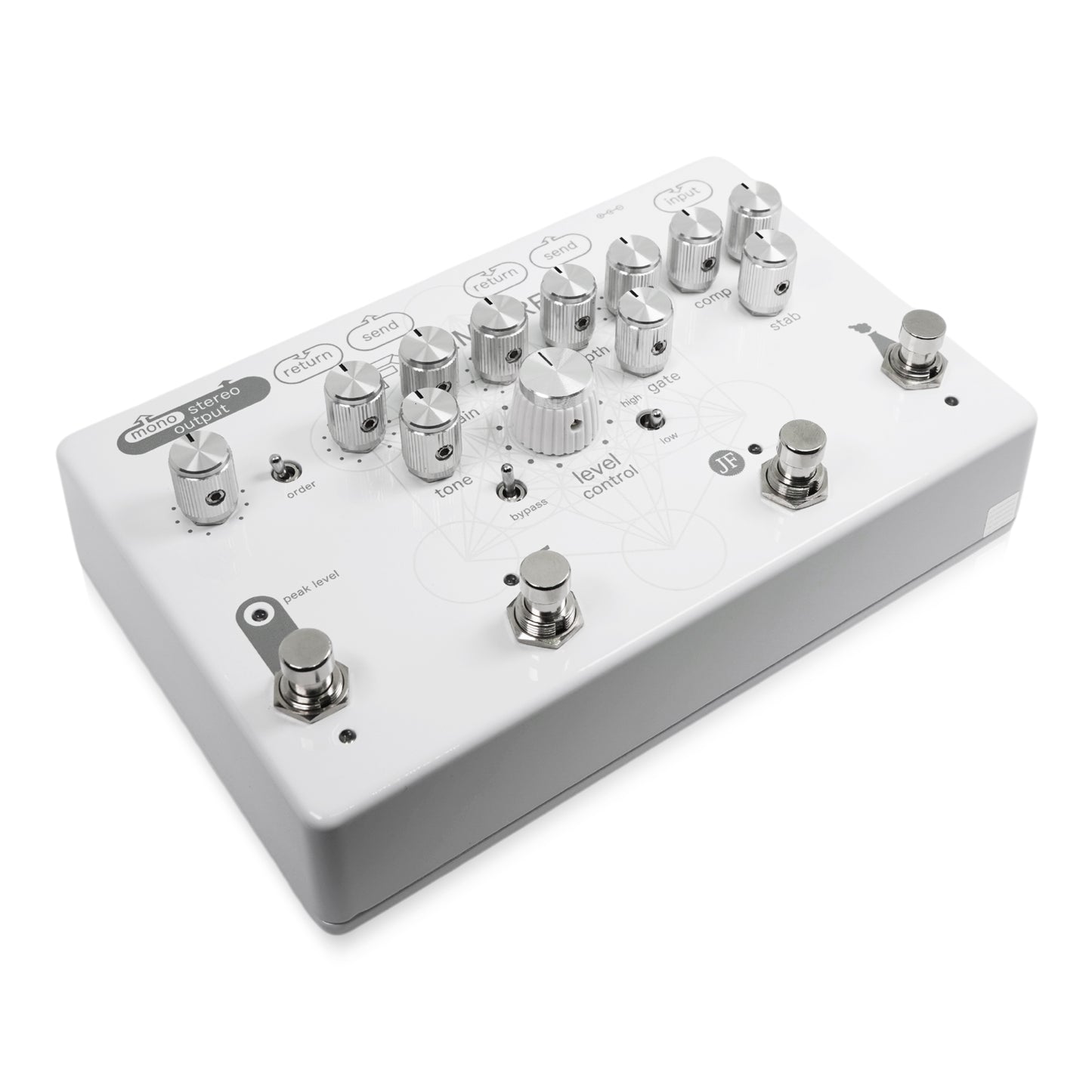 JFX Pedals - Empyrean | ファズ ブースター プリアンプ ギター マルチエフェクター