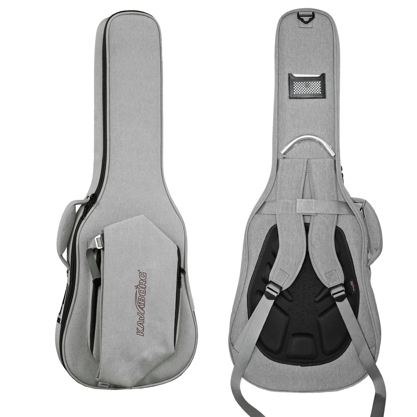 Kavaborg - Fashion Guitar and Bass Bag for Electric Guitar エレキギター用 | ギグバッグ セミハード ギターケース ソフトケース リュックタイプ