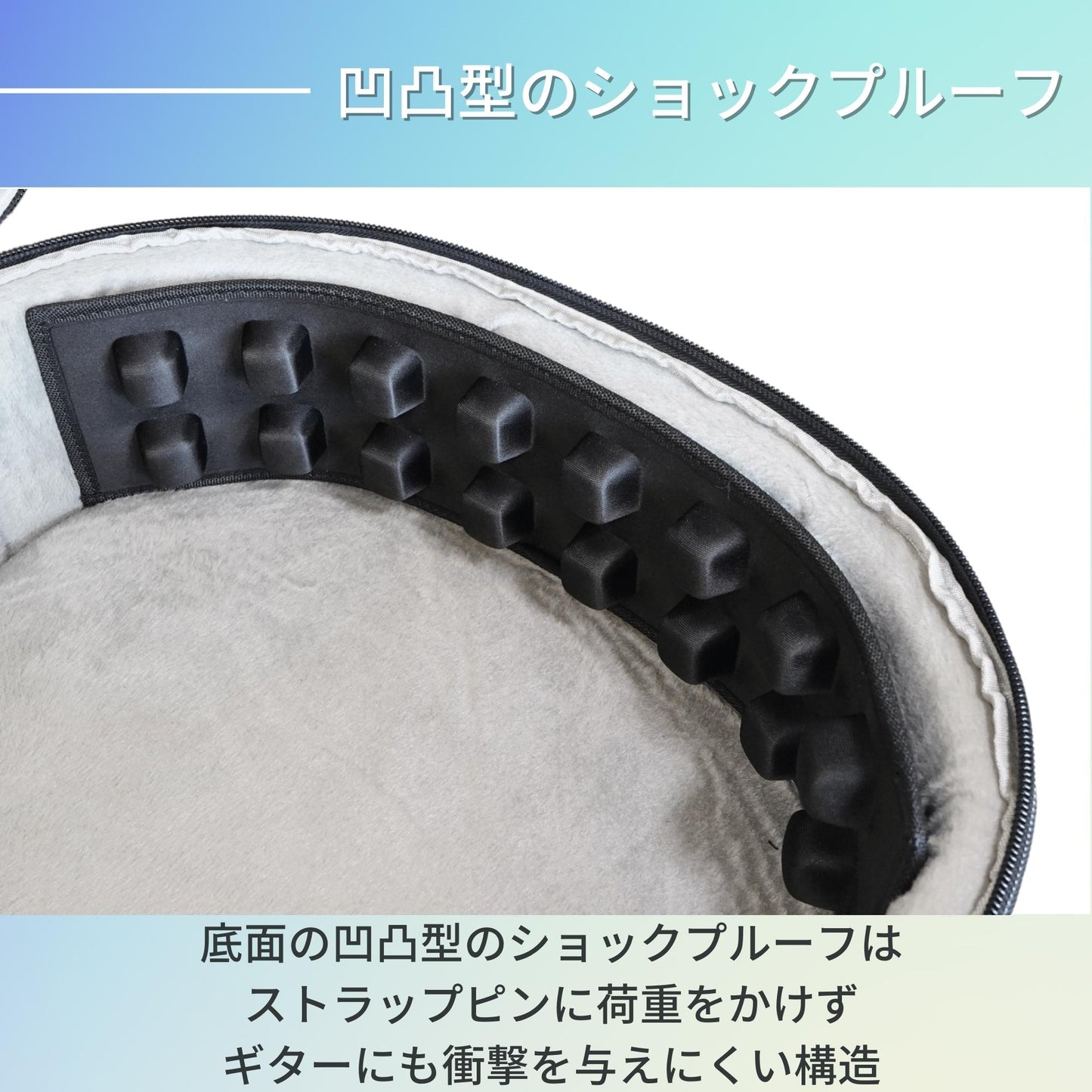 Kavaborg Fashion Guitar and Bass Bag for Electric Guitar エレキギター用 / ギグバッグ セミハード ギターケース ソフトケース リュックタイプ
