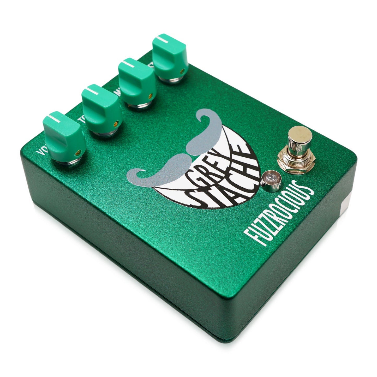 Fuzzrocious Pedals - Grey Stache | ファズ ギター エフェクター