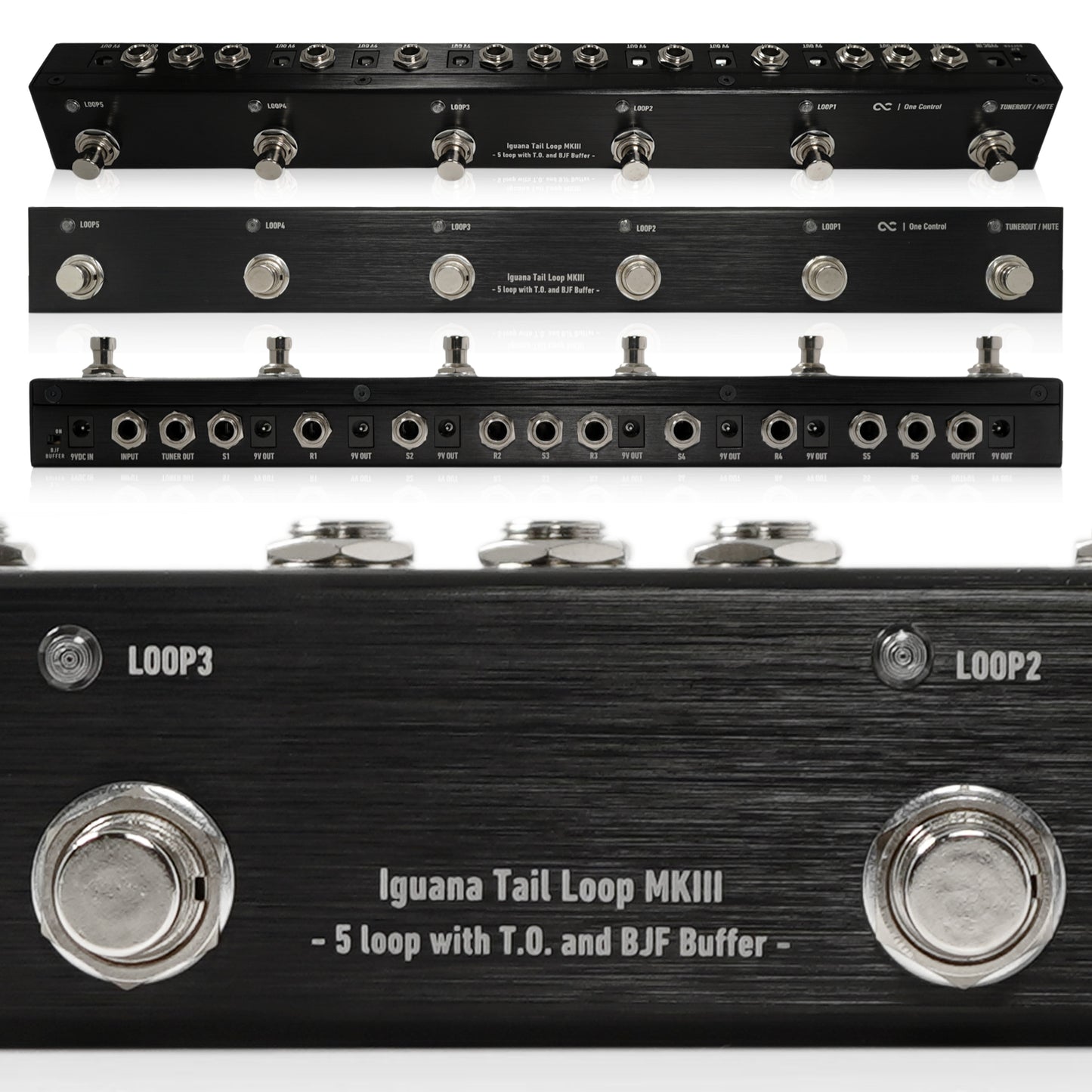 One Control Iguana Tail Loop MKIII - 5 Loop with T.O. and BJF Buffer - / スイッチャー ギター エフェクター