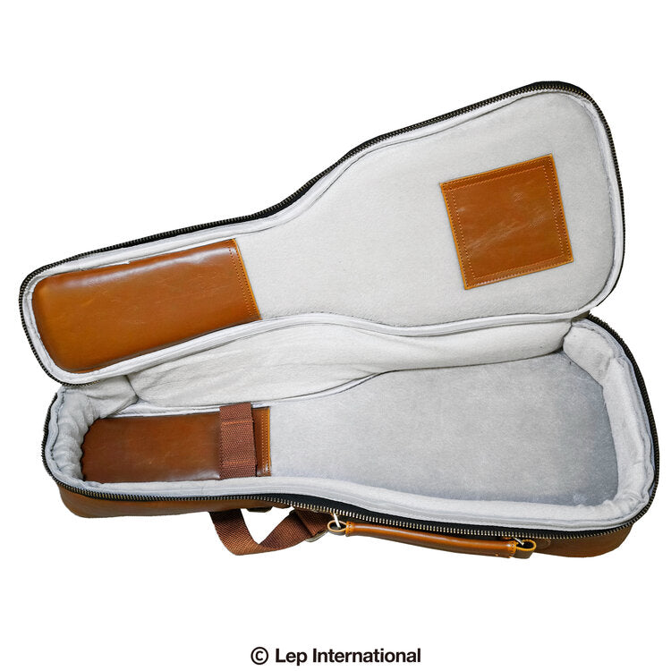 Kavaborg Leather Ukulele bag UKLL-200 21inch 21インチコンサートサイズ対応ソフトケース / ウクレレ ギグバッグ リュックタイプ