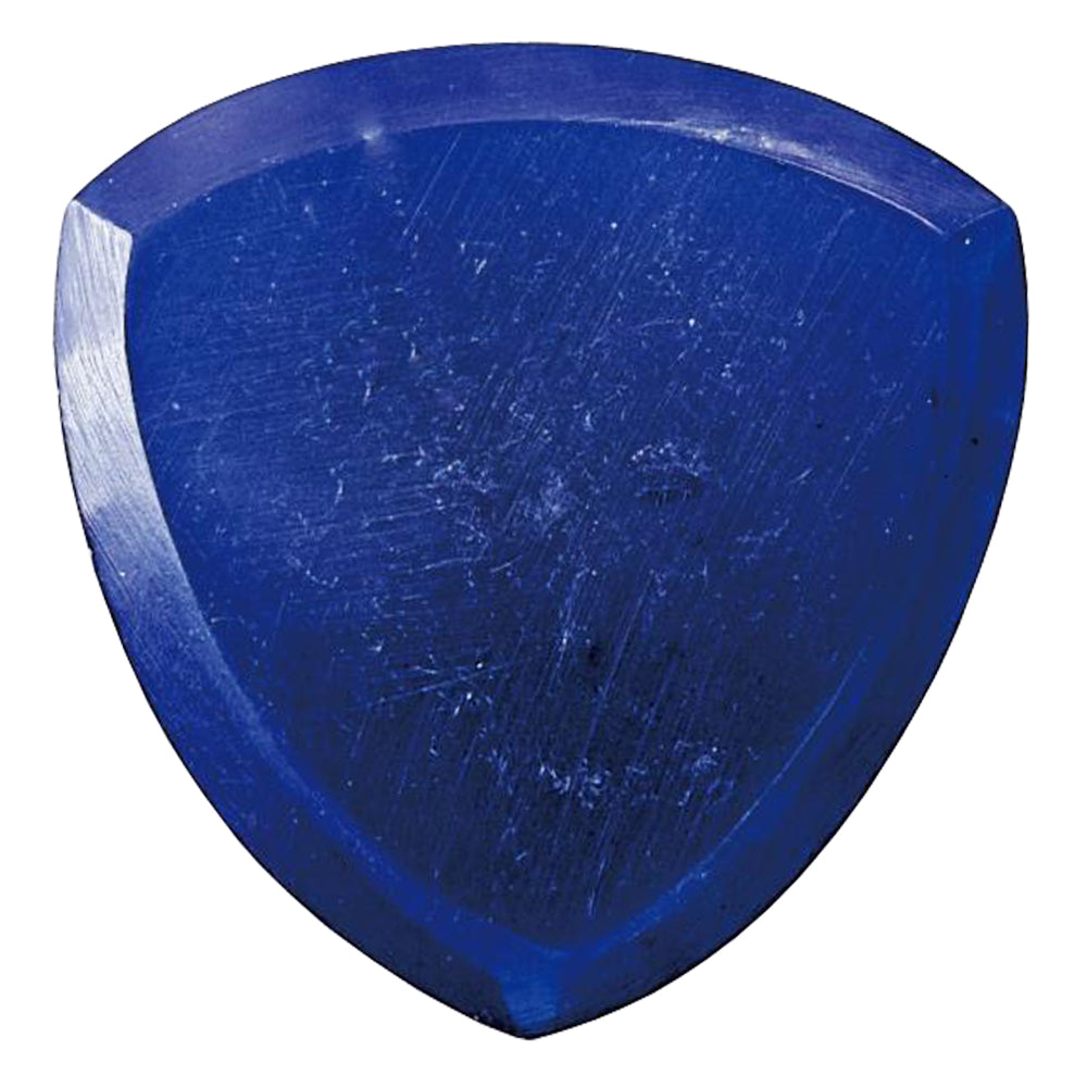 9℃ - レジン (樹脂) で作られた扱いやすい トライアングル (おにぎり型) ピック 3.0mm | Resin Tri Pick Chamfer Deep Blue Small 3mm (RE-TC-N-DB-S-3.0) スモールサイズ 【ゆうパケット対応可能】