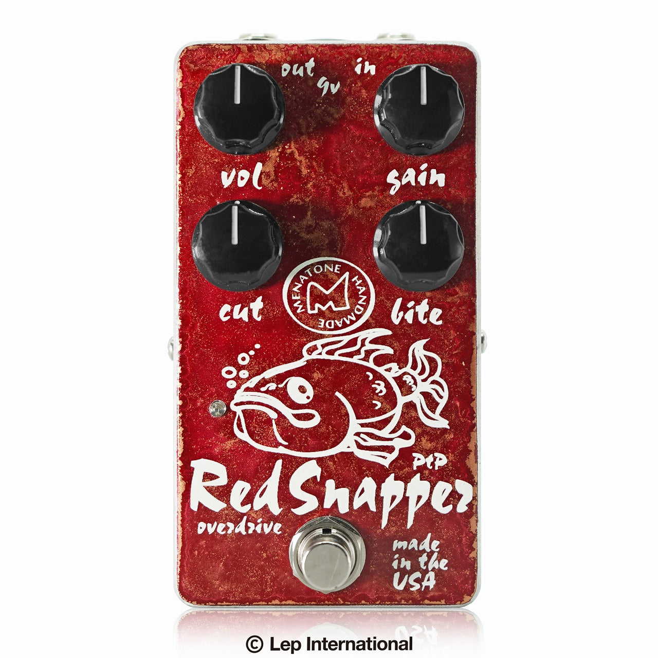 Menatone - Red Snapper 4knob | ギター エフェクター オーバードライブ