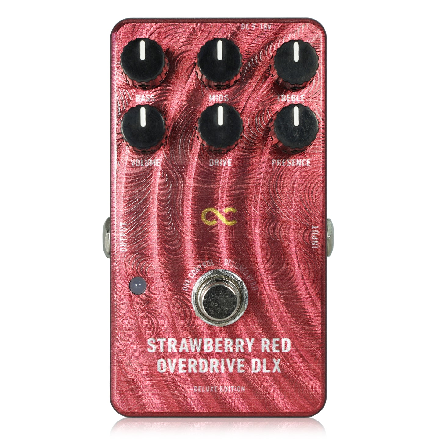 One Control STRAWBERRY RED OVERDRIVE DLX / オーバードライブ エフェクター ギター