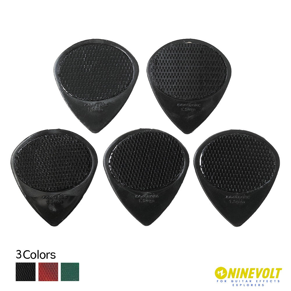 Kavaborg Super Frosted Antiskid Pick 1.5mm 5枚入り / ギター ピック 【ゆうパケット対応可能】