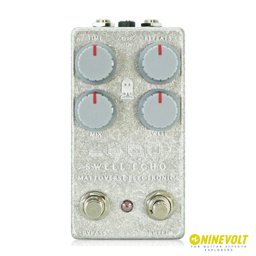 Mattoverse Electronics Swell Echo Clear Acrylic Faceplate / ディレイ エフェクター ギター