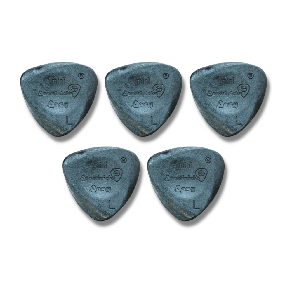 Essetipicks - EASY Mini 5枚セット | ギターピック トライアングル おにぎり型【ゆうパケット対応可能】