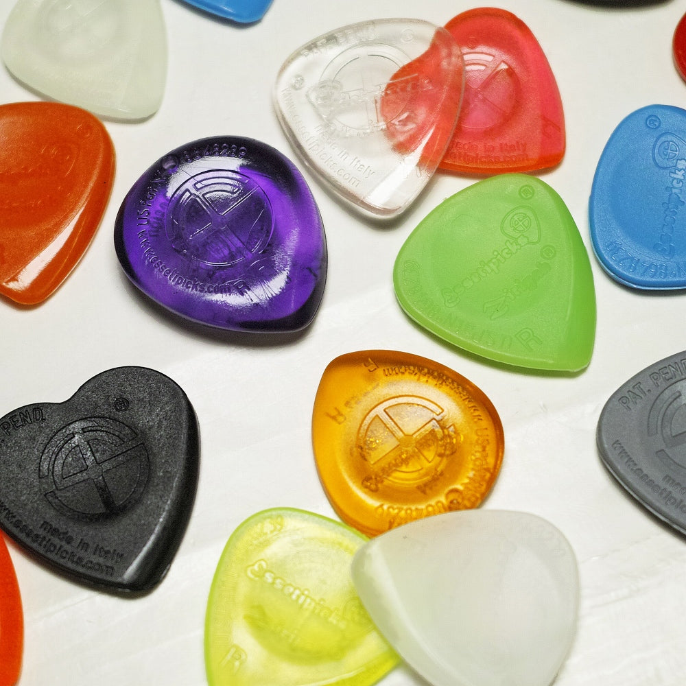 Essetipicks - ランダムアソート ピック 6枚入り | ギター ピック【ゆうパケット対応可能】