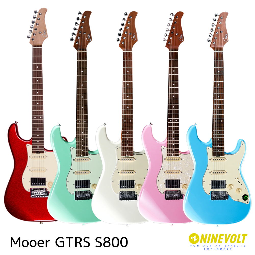 【NINEVOLT公式ストア限定販売】 ギタースターターセット B / ギター 初心者 お得なセット(Mooer GTRS+GWF4+Hornet 30W+JOYO CM-12 Black のセット)