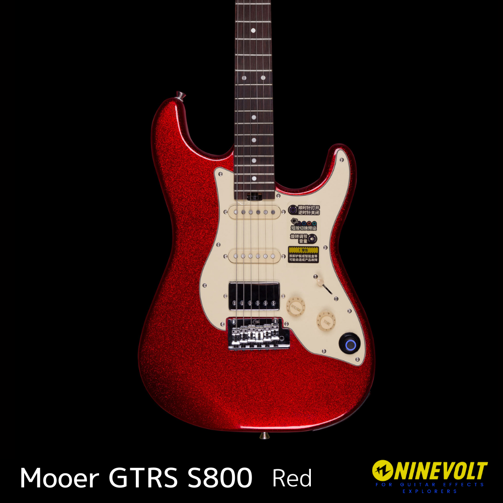 【NINEVOLT公式ストア限定販売】 ギタースターターセット B / ギター 初心者 お得なセット(Mooer GTRS+GWF4+Hornet 30W+JOYO CM-12 Black のセット)