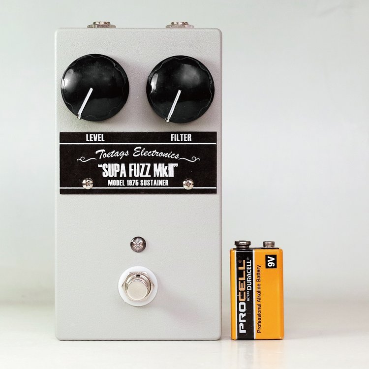 Toetags Electronics SUPA FUZZ MkII / ファズ ギター エフェクター