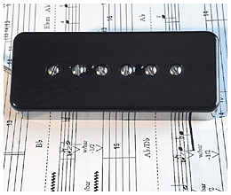 【お取り寄せ/代引不可】Lundgren P-90 Vintage Soapbar cover Bridge ブリッジ (リア) 単品 / ギター ピックアップ P-90