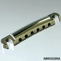 【お取り寄せ/代引不可】ABM - ABM3020NA ストップテイルピース ニッケル(アルミ製)