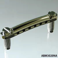 【お取り寄せ/代引不可】ABM - ABM3020NA ストップテイルピース ニッケル(アルミ製)