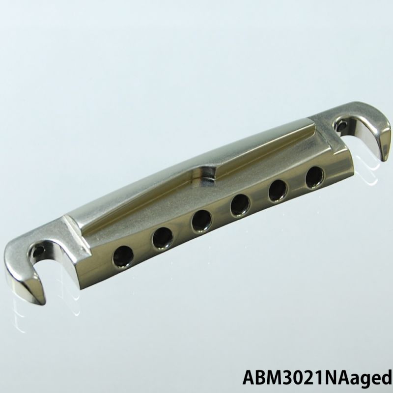 【お取り寄せ/代引不可】 ABM/ABM3021NAaged ラップアラウンドブリッジ ニッケル(エイジド加工) アルミ製