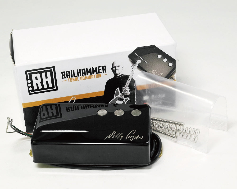 Railhammer Pickups Billy Corgan Signature Black Neck