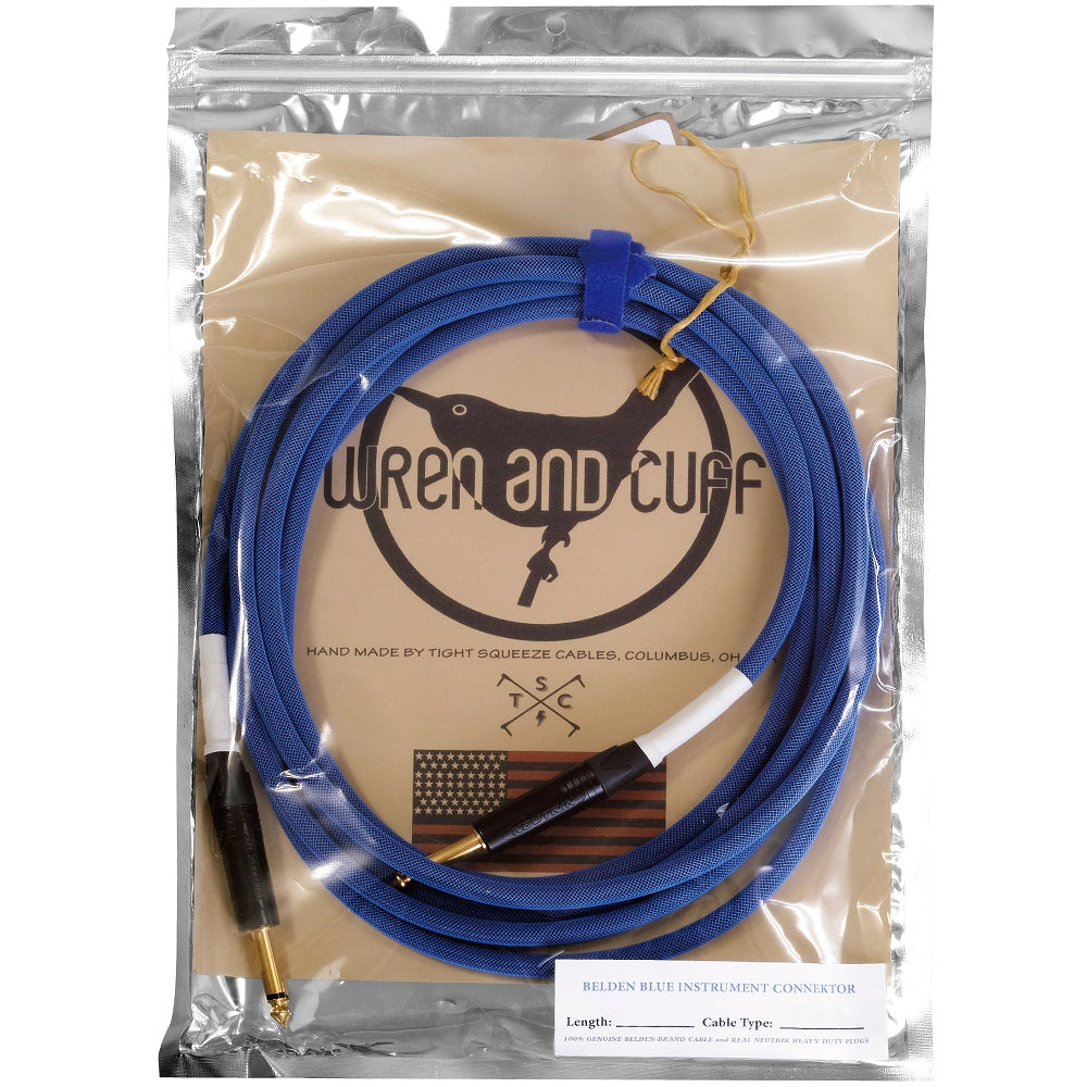 Wren and Cuff - Belden Blue Cable 5.4m S/Sプラグ