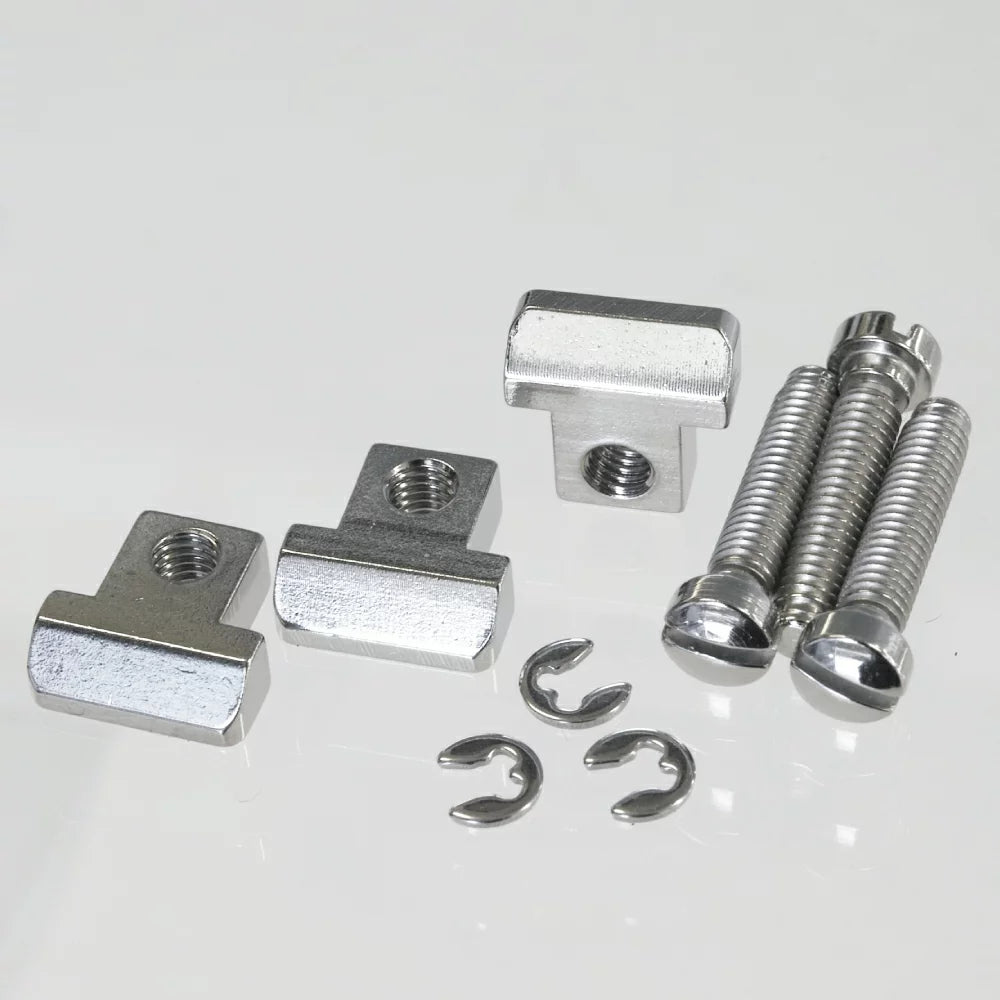 【お取り寄せ/代引不可】ABM/ABM2504saddlesC ナッシュビル用ブラスサドル クローム(3個セット)【ゆうパケット対応可能】