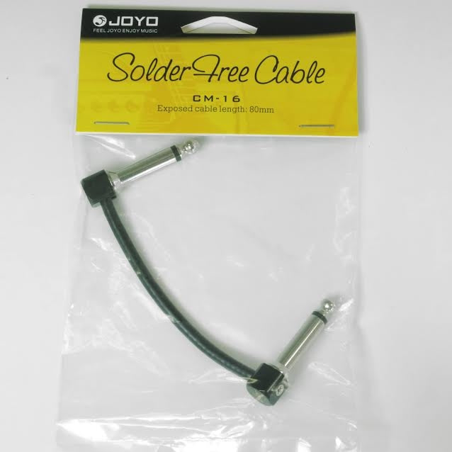 JOYO CM-16 Solder-free Cable 8cm 【ゆうパケット対応可能】