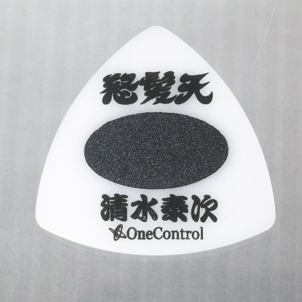 清水泰次 ( 怒髪天 ) 使用モデル ピック 1.0mm トライアングル 10枚セット 【ゆうパケット対応可能】