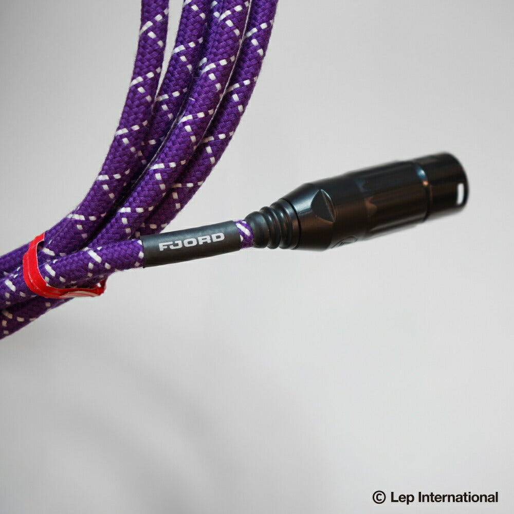 【在庫限り】 Fjord Audio XLR Cable 3.0m XLRオス/メス 【ゆうパケット対応可能】 100%コットンジャケットを使用したマイクケーブル / アコースティック ライブにおすすめ!(10feet/3m)