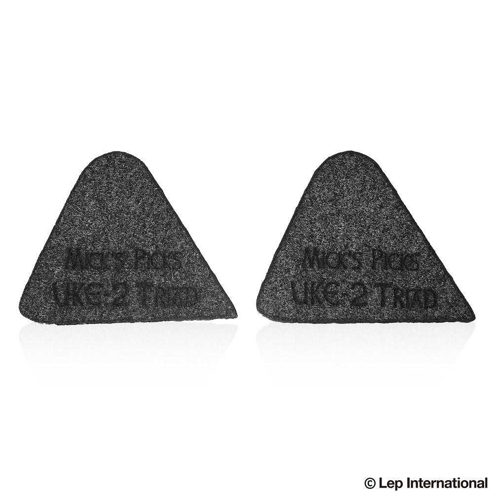 Mick's Picks - UKE-2 TRIAD Ukulele Picks 3.8mm (2枚セット) 【ゆうパケット対応可能】 ウクレレ ベース ピック