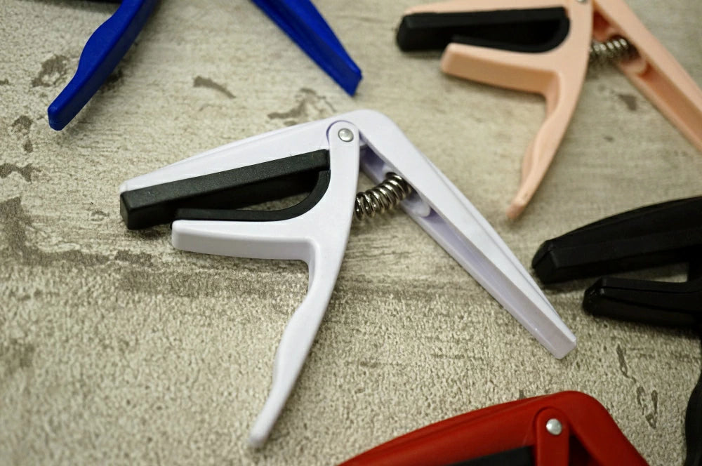 9℃ Basic Capo for Ukulele 厚みが選べるオリジナルピック付き / ウクレレ・マンドリン・バンジョー用 カポタスト アクセサリー【ゆうパケット対応可能】