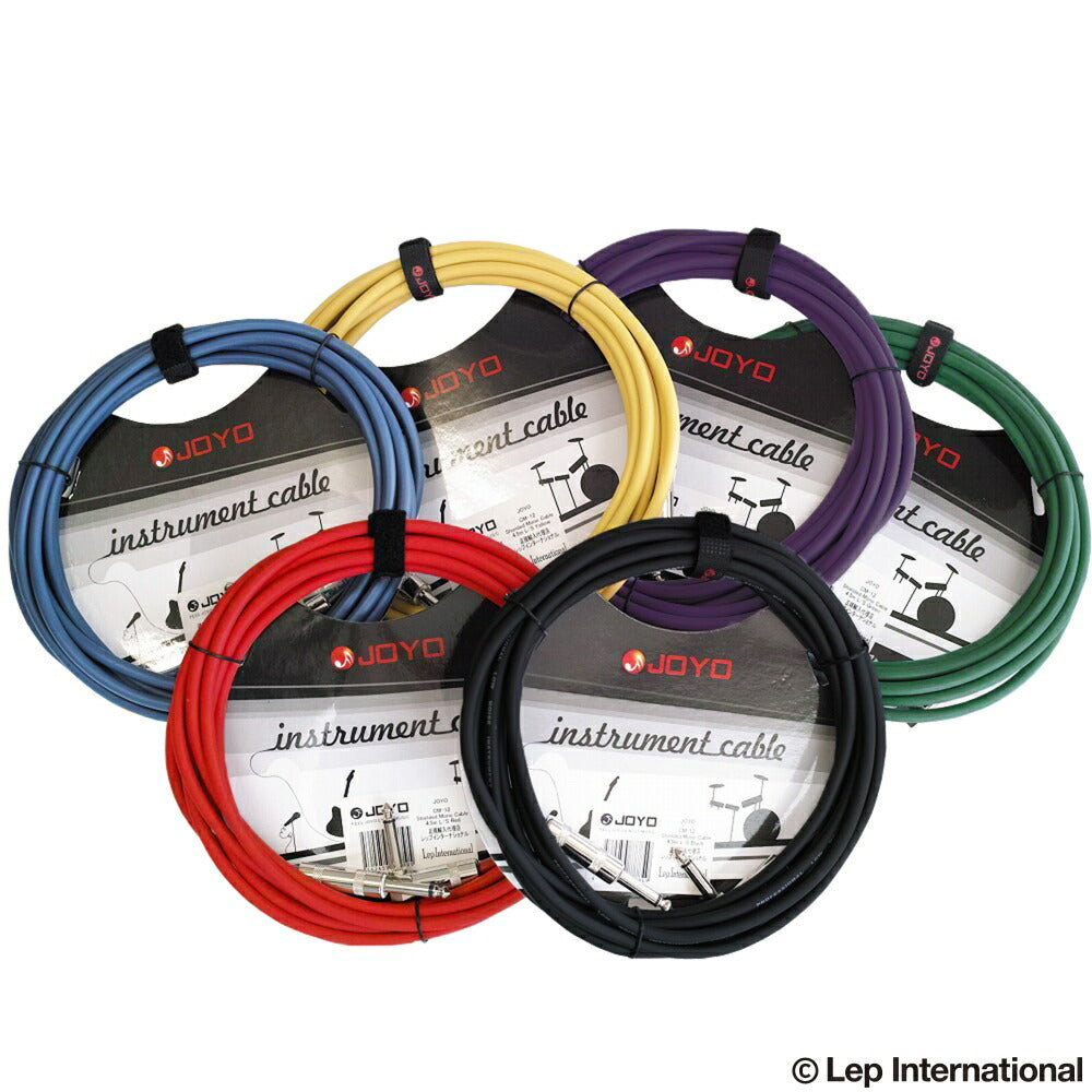 JOYO CM-12 Shielded Mono Cable 4.5m L/S 【ゆうパケット対応可能】