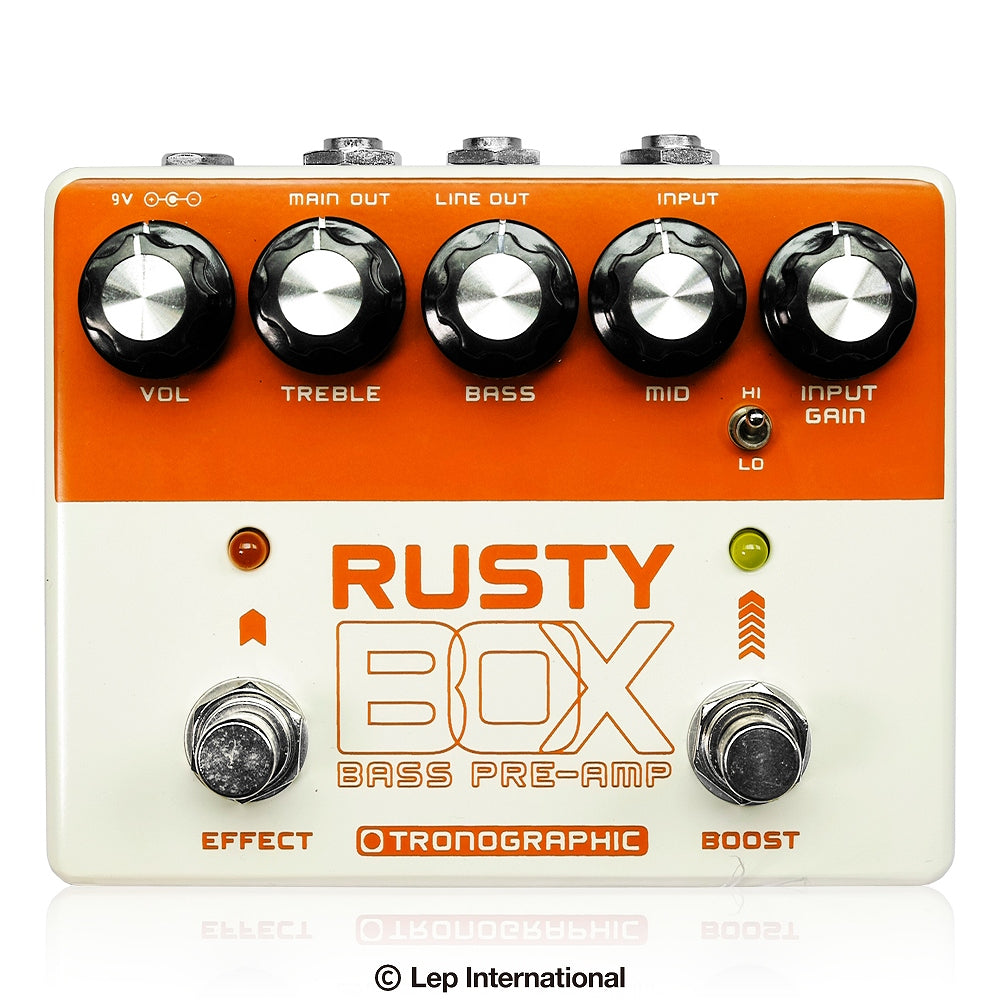 Tronographic - Rusty Box | プリアンプ エフェクター ベース