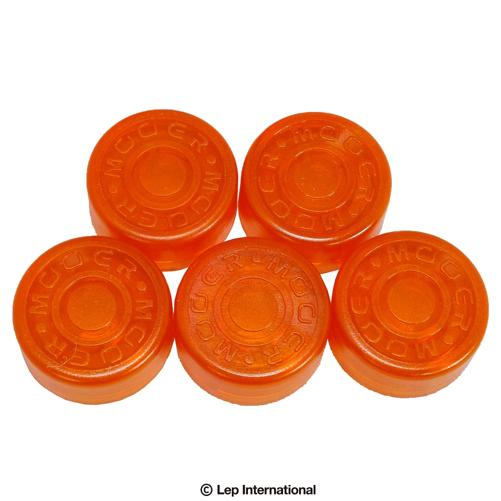 Mooer - Footswitch Hat Orange FT-OR (5pcs) | フットスイッチ ハット カバー キャップ ギター アクセサリー 【ゆうパケット対応】