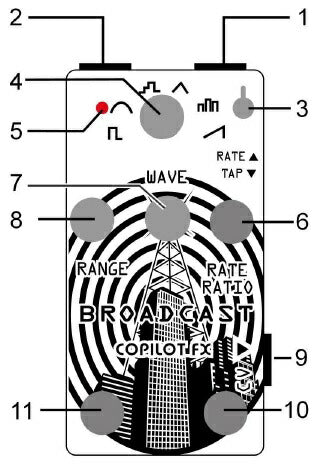 Copilot FX - Broadcast BC-2 | エクスプレッションペダル ギター エフェクター