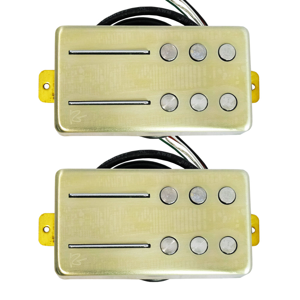 Railhammer Pickups　Reeves Gabrels Brushed Nickel Set