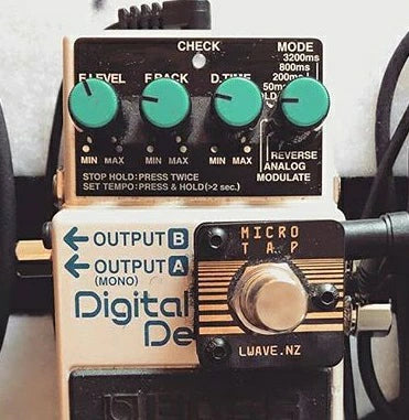 Lightning Wave - TINY TAP | フットスイッチ タップテンポ スイッチ