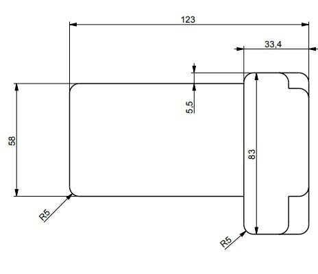 【お取り寄せ/代引不可】ABM/ABM5400B "Katana" ファインチューンブリッジ フロイドローズクラシックから置き換え可能 ブラック / ギターパーツ トレモロ フロイド ローズ ブリッジ