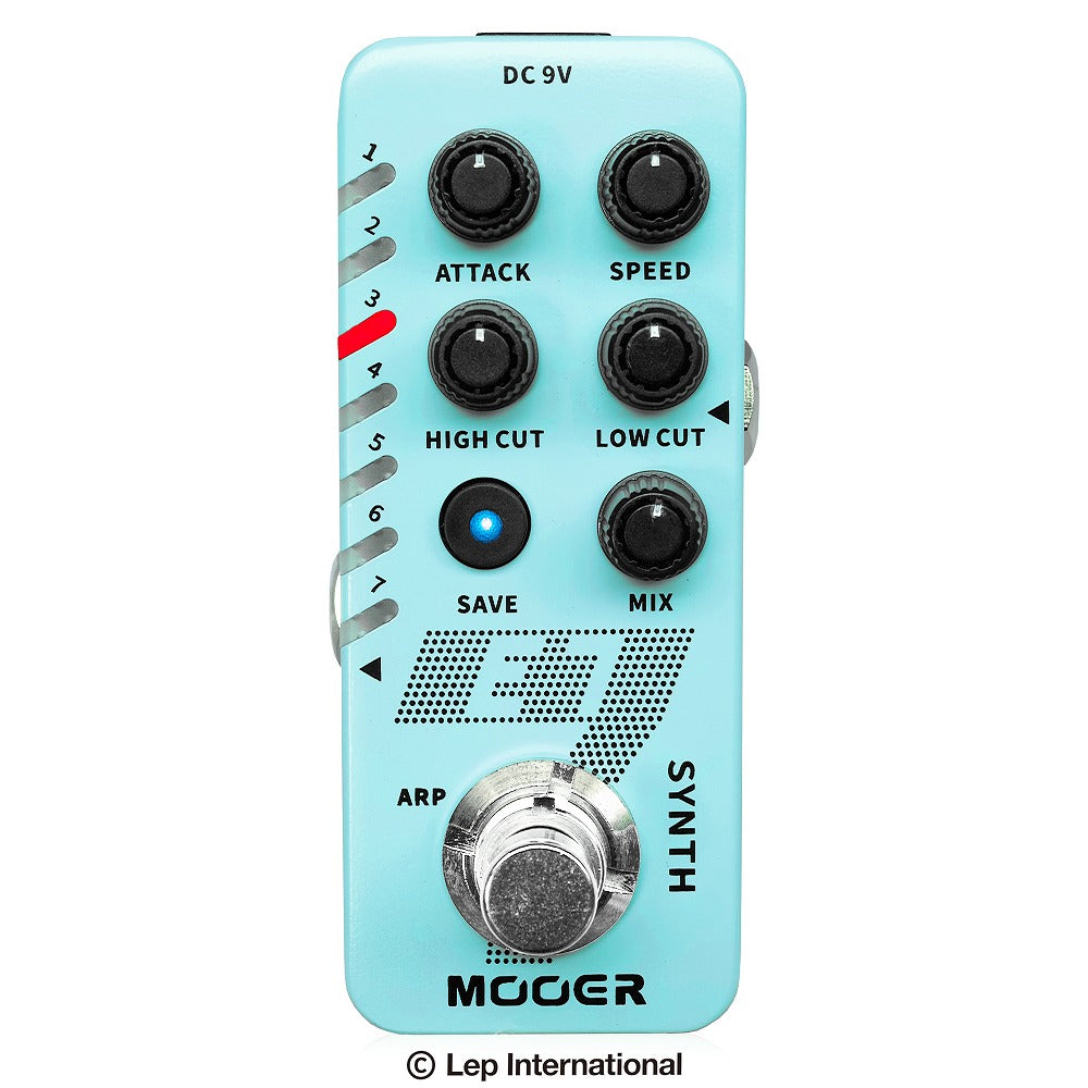 Mooer E7 / ギター シンセ ポリフォニック対応 ギターシンセサイザー