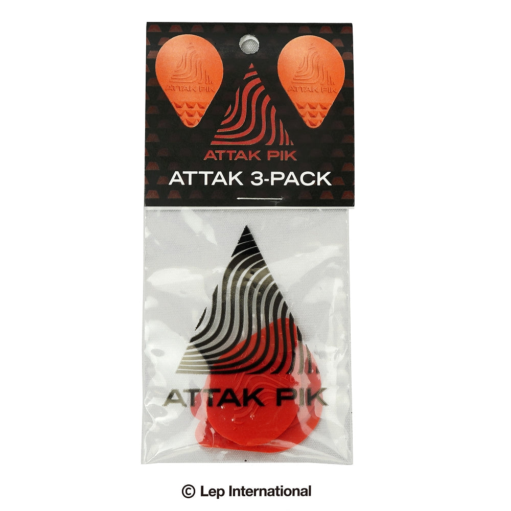 Acoustik Attak ATTAK Pick 3pack / ギター ベース ピック 【ゆうパケット対応可能】