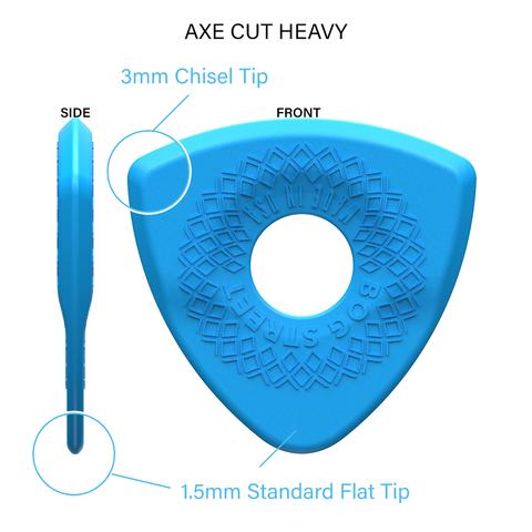 BOG STREET AXE SERIES MIX (Original Smooth-Edge) 9 Picks / ピック ギター 【ゆうパケット対応可能】