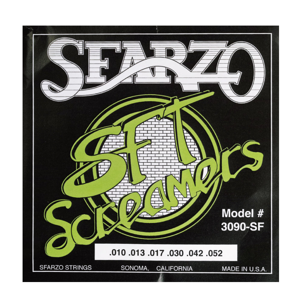 SFARZO - SFT Screamers 3090SF .010-.052 ギタリストのためだけに開発された新世代の高品質弦! Jake Cloudchair使用弦 【ゆうパケット対応可能】