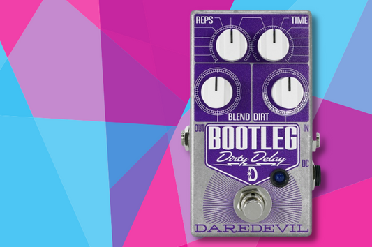 ブートレッグ音源のようなダーティなディレイ！Daredevil Pedals BOOTLEG DIRTY DELAY V2！