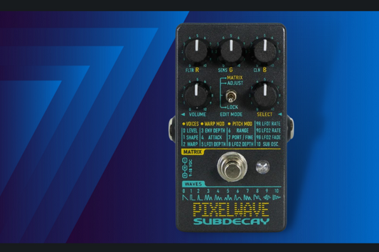 【ブログ】懐かしいCZシンセのPD音源ギターシンセ！Subdecay PixelWave Phase Distortion Synthesizer！