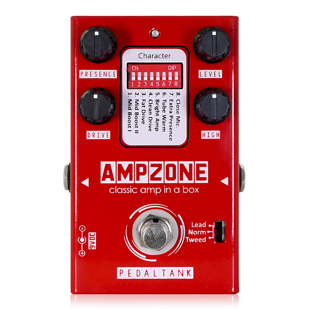 Pedal Tank　AMPZONE　/ アンプシミュレーター AIAB ギター ベース エフェクター